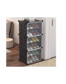 Модулен рафт етажерка за обувки 6 реда